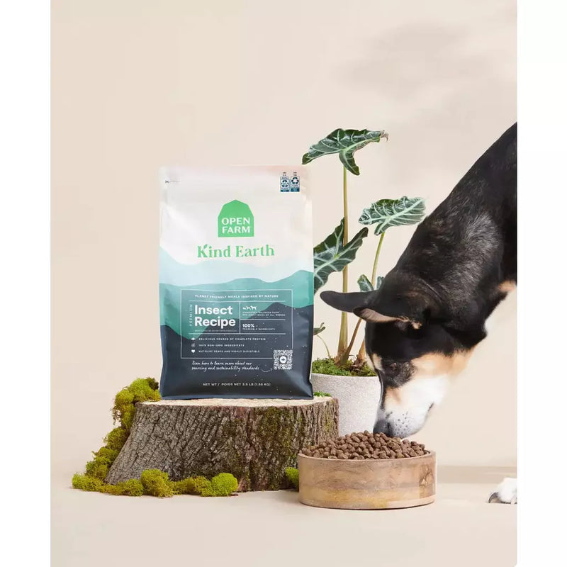 Earthmoving Kibble Open Farm Kind Earth Insect Based Dog Kibble – Decker's Dog + Cat
