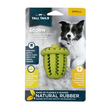 Tall Tails Natural Rubber Acorn 3"