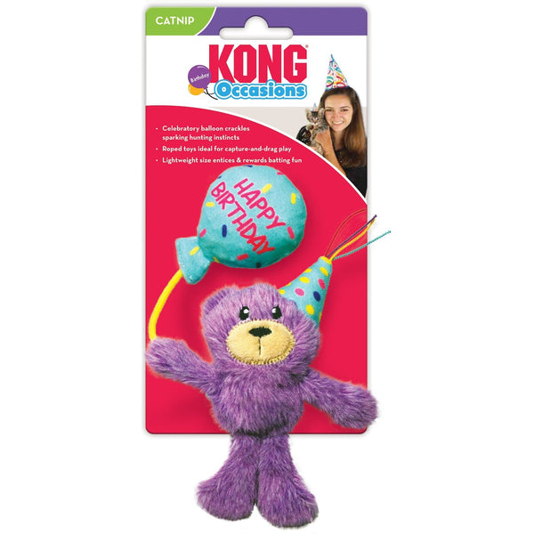 Kong Occasions Catnip Birthday Cat Toy