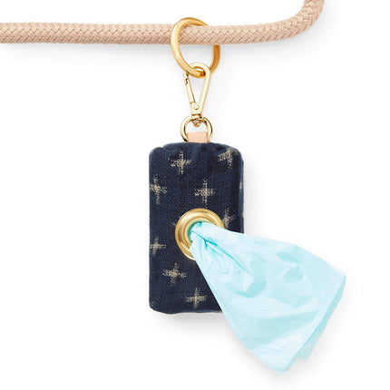 The Foggy Dog Waste Bag Holder - Indigo Crosses