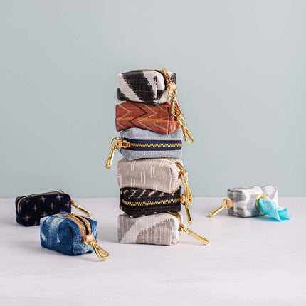 The Foggy Dog Waste Bag Holder - Indigo Crosses