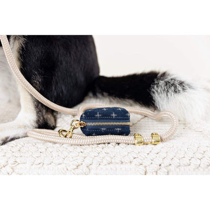 The Foggy Dog Waste Bag Holder - Indigo Crosses