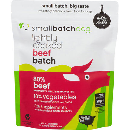 Smallbatch Dog Lightly Cooked - Beef