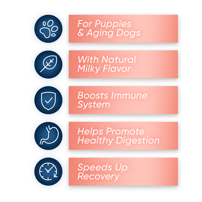Vets Preferred Advanced Milk Rx Supplement for dogs/puppies