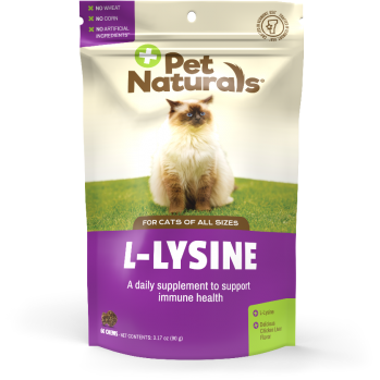 Pet Naturals L-Lysine Daily Supplement for cats 3.17oz