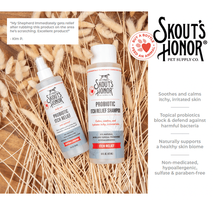 Skouts Honor Probiotic Itch Relief Shampoo