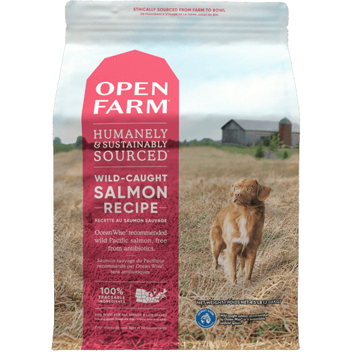 Open Farm Wild salmon dog food