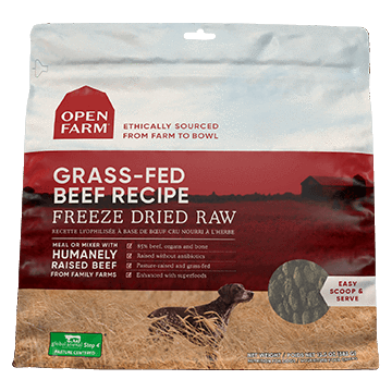 Open Farm Dog Freezedried Morsels Raw Harvest Beef