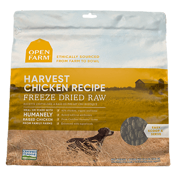 Open Farm Dog Freezedried Morsels Raw Harvest Chicken