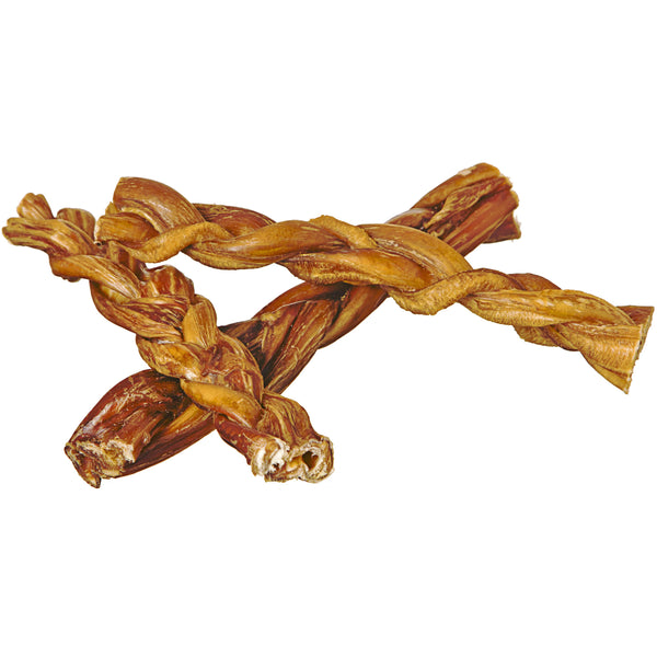 Red Barn Braided Bully Stick 12in