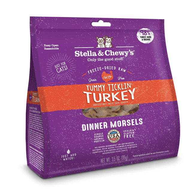 Stella & Chewy's Cat FreezeDried Morsels Turkey