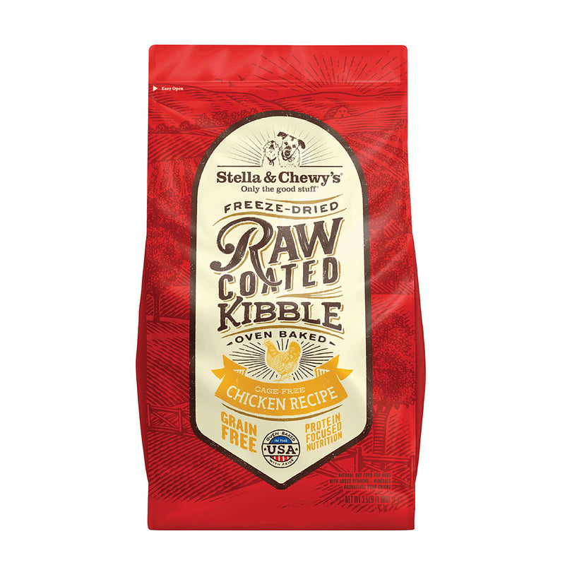 Stella & Chewy's Dog Raw Coated Kibble Cage-Free Chicken