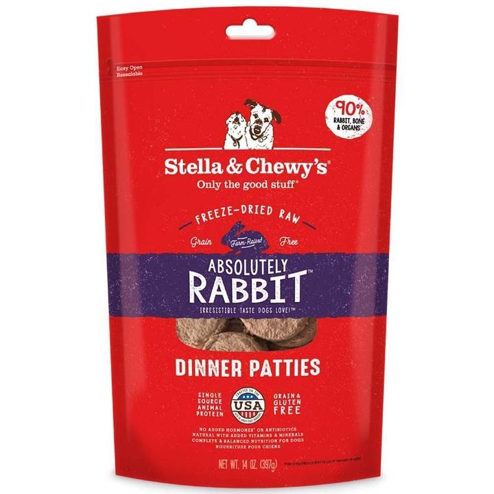 Stella & Chewy's Freezedried Patties Absolutely Rabbit