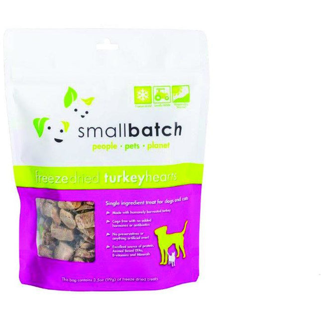 Smallbatch Turkey Hearts Treat 3.5oz