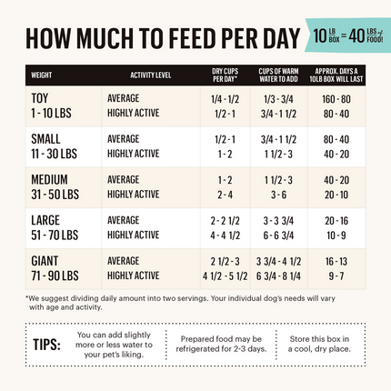 The Honest Kitchen: Whole Grain Dehydrated dog Food - Beef Recipe
