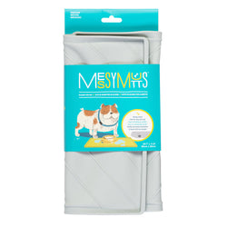 Messy Mutts Silicone Bowl Mat - Light Grey