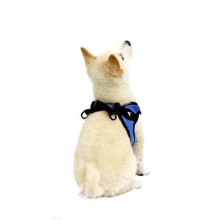 Gooby Easy Fit Harness Blue