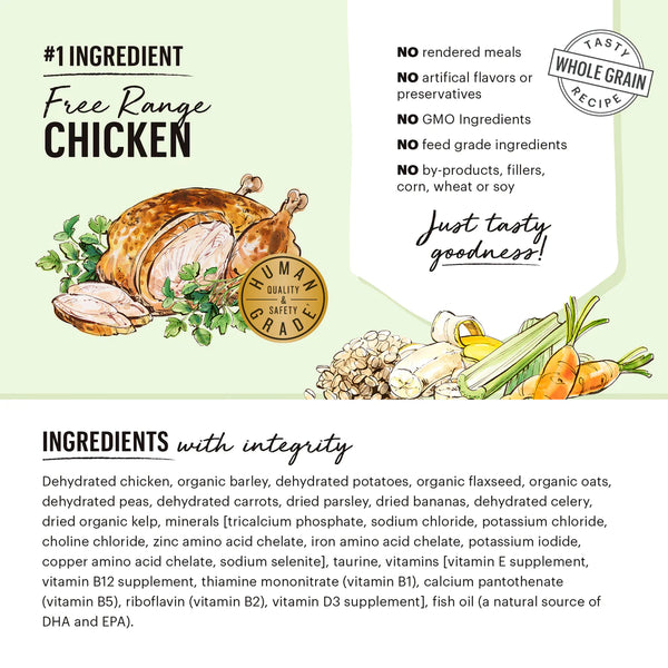The Honest Kitchen: Dehydrated Dog Food - Whole Grain Chicken Recipe
