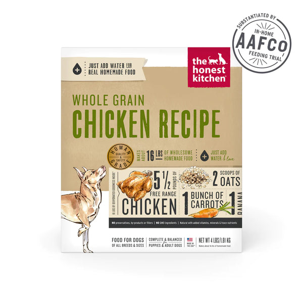 The Honest Kitchen: Dehydrated Dog Food - Whole Grain Chicken Recipe
