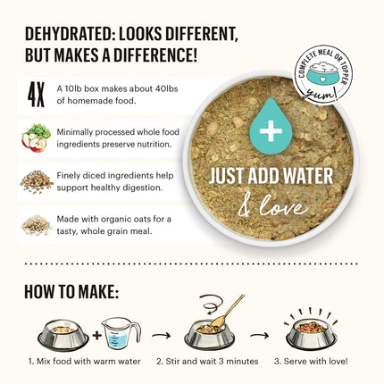 The Honest Kitchen: Dehydrated Dog Food - Whole Grain Chicken Recipe